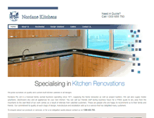 Tablet Screenshot of nordane-kitchen.com